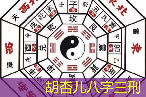  胡杏儿八字三刑