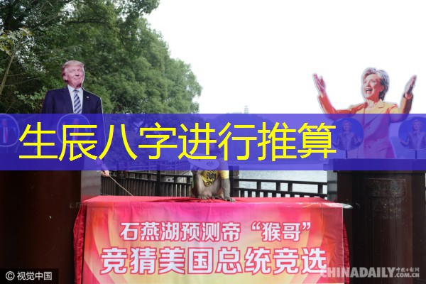  生辰八字进行推算