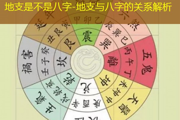  地支是不是八字-地支与八字的关系解析